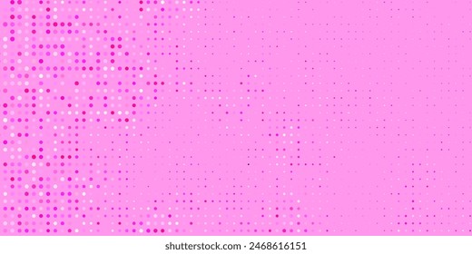 Light Pink, Yellow vector layout with circle shapes. Glitter abstract illustration with colorful drops. Pattern for websites.