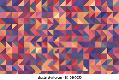 Light Pink, Yellow vector low poly template. Colorful illustration in abstract style with gradient. A completely new design for your business.