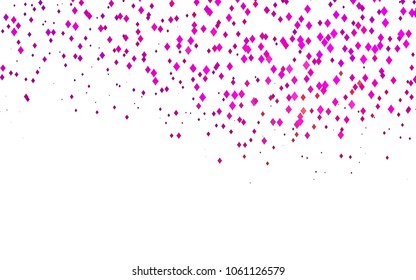 Light Pink, Yellow vector low poly background. A sample with a polygonal design. Illustration in polygonal style with repeating squares