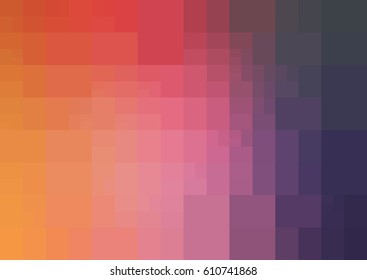 Light Pink, Yellow vector Low poly crystal background. Polygon design pattern. Low poly illustration, low polygon background.
