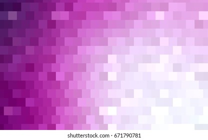 Light Pink, Yellow vector low poly background. A sample with a polygonal design. Illustration in polygonal style with repeating squares