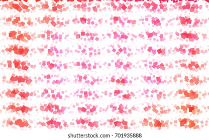 Light Pink, Yellow vector low poly background. A sample with a polygonal design. Illustration in polygonal style with repeating squares