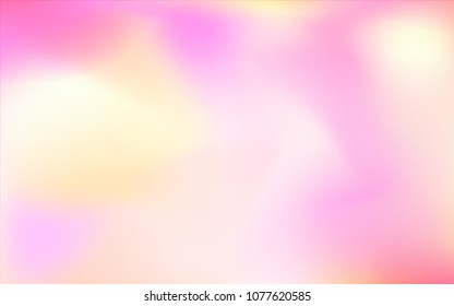 Light Pink, Yellow vector modern elegant backdrop. Glitter abstract illustration with an elegant design. The template can be used as a background of a cell phone.