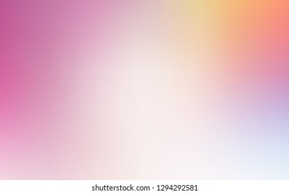 Light Pink, Yellow vector modern elegant background. An elegant bright illustration with gradient. Background for designs.