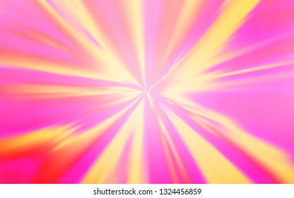 Light Pink, Yellow vector modern elegant layout. Colorful abstract illustration with gradient. Elegant background for a brand book.
