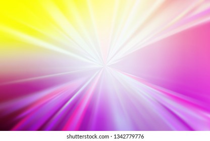 Light Pink, Yellow vector modern elegant layout. An elegant bright illustration with gradient. Elegant background for a brand book.