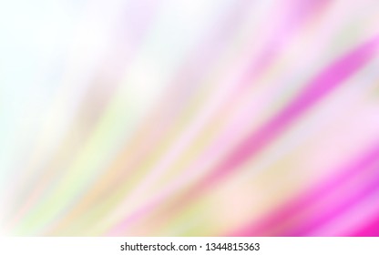 Light Pink, Yellow vector modern elegant background. Creative illustration in halftone style with gradient. Blurred design for your web site.