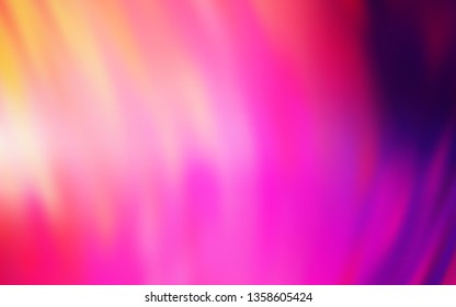 Light Pink, Yellow vector modern elegant backdrop. Creative illustration in halftone style with gradient. Background for a cell phone.