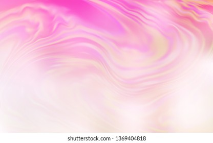 Light Pink, Yellow vector modern elegant background. A completely new colored illustration in blur style. Background for a cell phone.