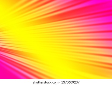 Light Pink, Yellow vector modern elegant background. Creative illustration in halftone style with gradient. The blurred design can be used for your web site.
