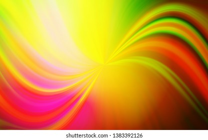 Light Pink, Yellow vector modern elegant backdrop. Abstract colorful illustration with gradient. Background for a cell phone.