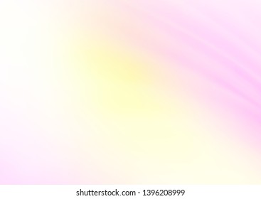 Light Pink, Yellow vector modern elegant template. A vague abstract illustration with gradient. The template for backgrounds of cell phones.