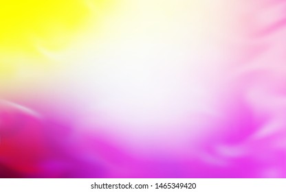 Light Pink, Yellow vector modern elegant backdrop. Shining colored illustration in smart style. New way of your design.