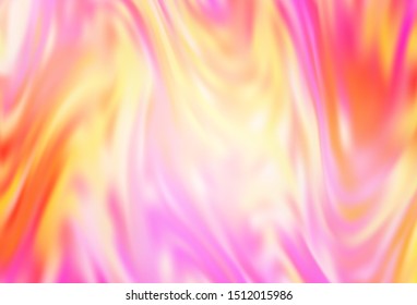 Light Pink, Yellow vector modern elegant layout. Colorful illustration in abstract style with gradient. New design for your business.