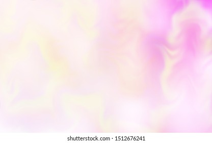 Light Pink, Yellow vector modern elegant backdrop. New colored illustration in blur style with gradient. The best blurred design for your business.