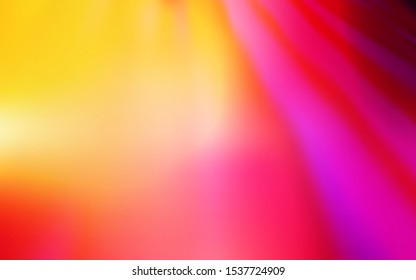 Light Pink, Yellow vector modern elegant background. Abstract colorful illustration with gradient. New style design for your brand book.