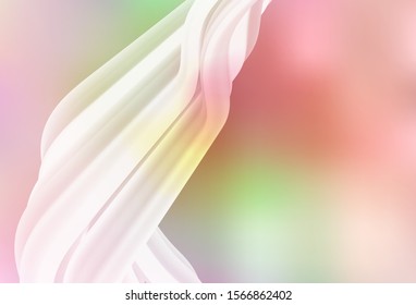 Light Pink, Yellow vector modern elegant layout. Glitter abstract illustration with gradient design. New style for your business design.