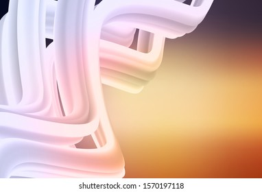 Light Pink, Yellow vector modern elegant background. A completely new colored illustration in blur style. Background for a cell phone.