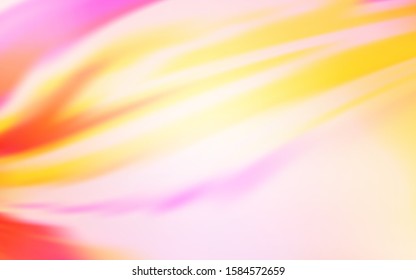 Light Pink, Yellow vector modern elegant backdrop. Colorful illustration in abstract style with gradient. New style design for your brand book.