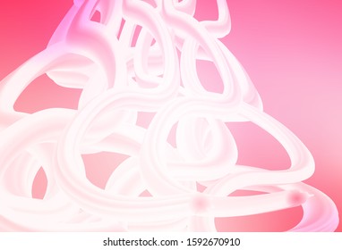 Light Pink, Yellow vector modern elegant background. Creative illustration in halftone style with gradient. Background for designs.