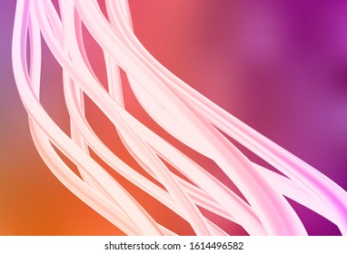 Light Pink, Yellow vector modern elegant backdrop. New colored illustration in blur style with gradient. Smart design for your work.