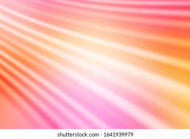 Light Pink, Yellow vector modern elegant background. Abstract colorful illustration with gradient. The best blurred design for your business.