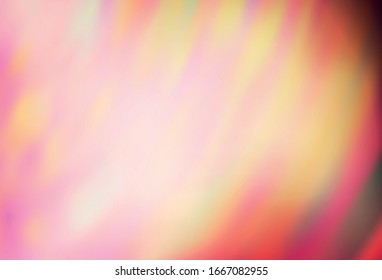 Light Pink, Yellow vector modern elegant backdrop. Shining colorful illustration in smart style. New way of your design.