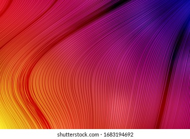 Light Pink, Yellow vector modern elegant layout. Glitter abstract illustration with gradient design. The best blurred design for your business.