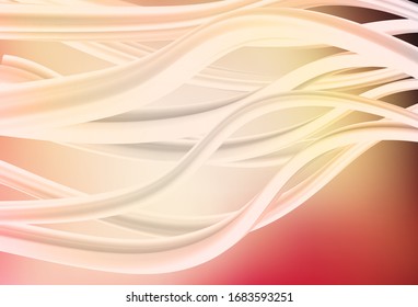 Delgado rosa claro, vector amarillo moderno y elegante fondo. Ilustración abstracta moderna con degradado. Diseño inteligente para su trabajo.