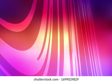Light Pink, Yellow vector modern elegant layout. An elegant bright illustration with gradient. Completely new design for your business.