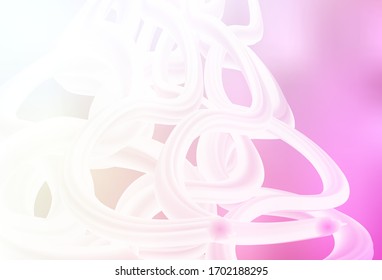 Light Pink, Yellow vector modern elegant layout. Creative illustration in halftone style with gradient. New style for your business design.