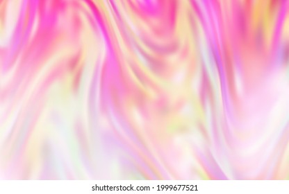 Light Pink, Yellow vector modern elegant background. An elegant bright illustration with gradient. The best blurred design for your business.