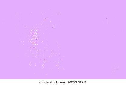 Light Pink, Yellow vector Modern abstract illustration with colorful water drops. Blurred bubbles on abstract background with colorful gradient. Modern design for a business card.