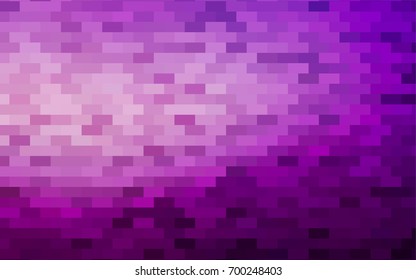 Light Pink, Yellow vector modern geometrical background. Abstract template. Geometric pattern in square style with gradient.