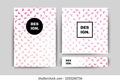 Light Pink, Yellow vector pattern for posters. Web interface on abstract background with colorful gradient. New design for a poster, banner of your website.