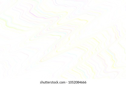 Light Pink, Yellow vector pattern with sharp lines. Modern geometrical abstract illustration with Lines. Template for your beautiful backgrounds.