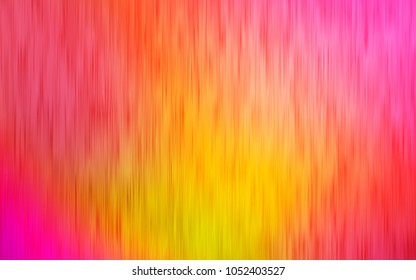 Light Pink, Yellow vector pattern with narrow lines. Decorative shining illustration with lines on abstract template. The template can be used as a background.