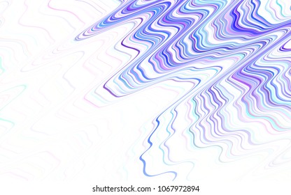 Light Pink, Yellow vector pattern with sharp lines. Decorative shining illustration with lines on abstract template. Best design for your ad, poster, banner.