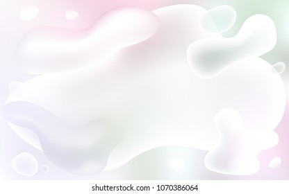 Light Pink, Yellow vector pattern with lamp shapes. Shining illustration, which consist of blurred lines, circles. Brand-new design for your ads, poster, banner.