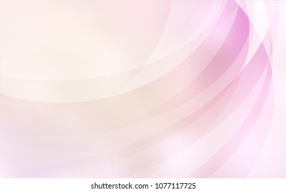 Light Pink, Yellow vector pattern with lava shapes. A vague circumflex abstract illustration with gradient. Marble style for your business design.