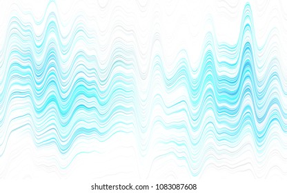 Light Pink, Yellow vector pattern with lines, ovals. Colorful illustration in abstract marble style with gradient. Marble design for your web site.