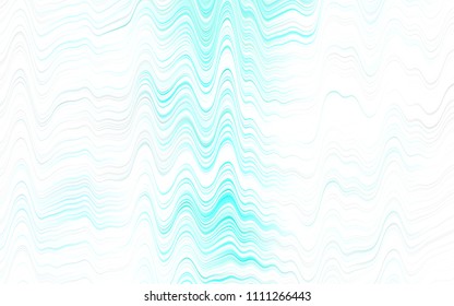 Light Pink, Yellow vector pattern with lines, ovals. An elegant bright illustration with gradient. New composition for your brand book.