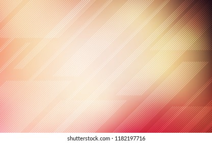 Light Pink, Yellow vector pattern with sharp lines. Modern geometrical abstract illustration with Lines. Template for your beautiful backgrounds.