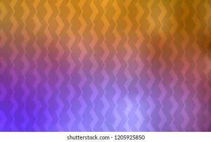 Light Pink, Yellow vector pattern with sharp lines. Modern geometrical abstract illustration with Lines. Template for your beautiful backgrounds.