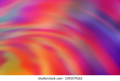 Light Pink, Yellow vector pattern with lines. Colorful illustration in simple style with gradient. Pattern for your business design.