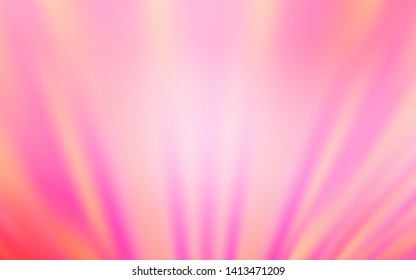 Light Pink, Yellow vector pattern with sharp lines. Blurred decorative design in simple style with lines. Template for your beautiful backgrounds.