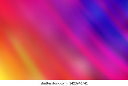 Light Pink, Yellow vector pattern with sharp lines. Blurred decorative design in simple style with lines. Pattern for ad, booklets, leaflets.