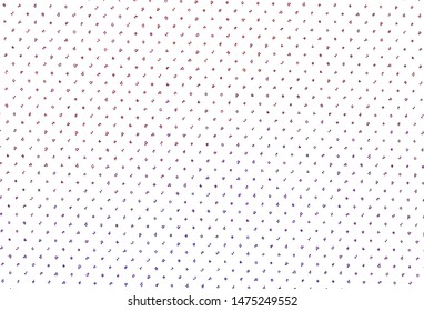 Light Pink, Yellow vector pattern with ABC symbols. Abstract illustration with colored latin alphabet. Pattern for booklets, leaflets of education.
