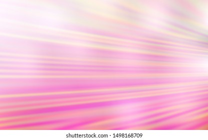 Light Pink, Yellow vector pattern with sharp lines. Glitter abstract illustration with colorful sticks. Template for your beautiful backgrounds.