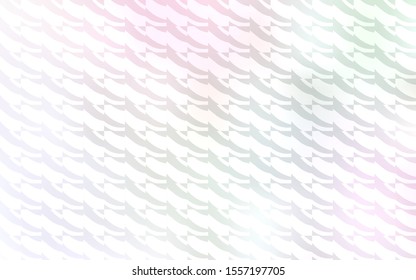 Light Pink, Yellow vector pattern with sharp lines. Shining colored illustration with sharp stripes. Pattern for your busines websites.